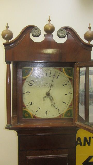 fig 1. Delightful Georgian Northamptonshire Longcase Clock