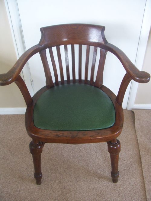 Oak Office Desk Chair