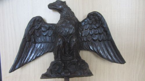 fig 1. RARE BRONZE(D) EAGLE GUSTAV BECKER VIENNA