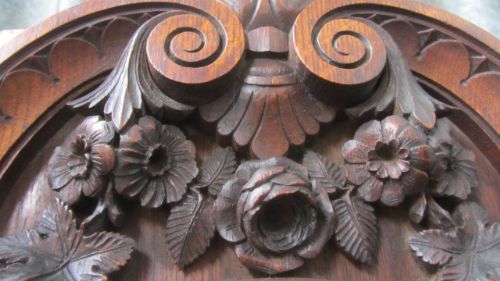 fig 1. TOP QUALITY NEGRETTI & ZAMBRA FINELY OAK CARVED BAROMETER