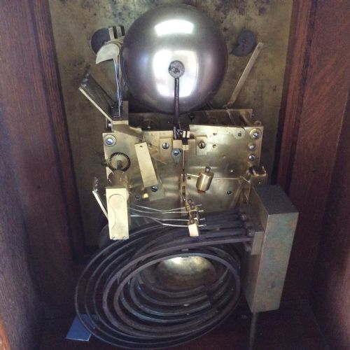 fig 1. MUSICAL 8 BELL / 5 GONG  Winterhalder & Hofmeier Fusee Clock