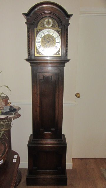 Classic Triple Weight Barley Twist Chiming Longcase