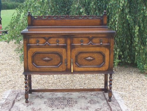 Jacobean Style Oak Sideboard