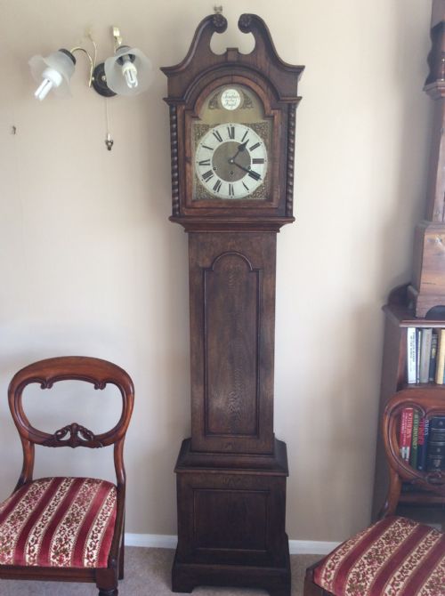 Swan Neck Oak Petite Longcase