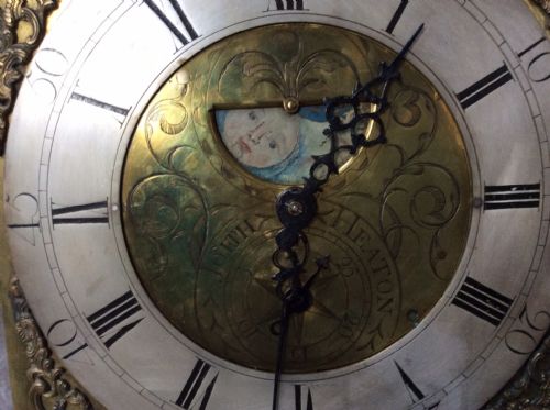 Pre 1801 Georgian Longcase with Axe Moon Phase