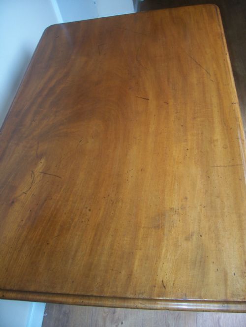 1840'S HOLLAND SONS MAHOGANY CENTRE SIDE TABLE WITH DRAWER - ADDITIONAL PHOTO 3