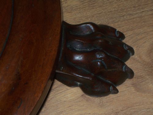 VICTORIAN MAHOGANY POLE SCREEN - ADDITIONAL PHOTO 5