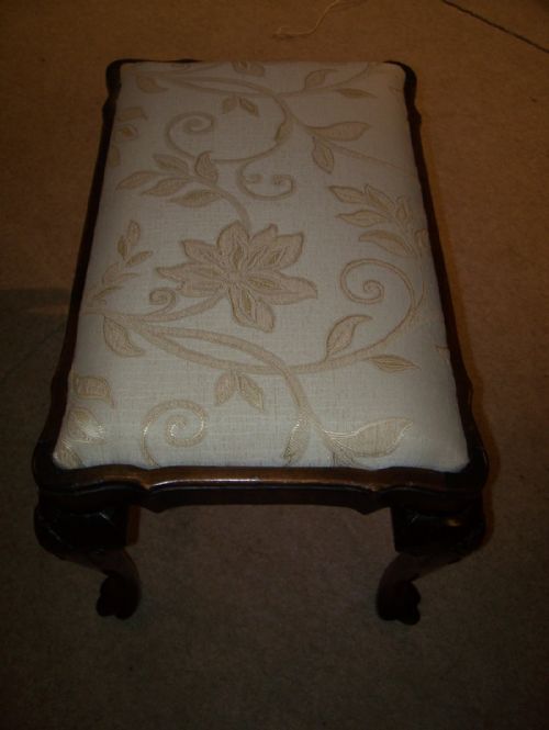 GEORGE II STYLE WALNUT STOOL - ADDITIONAL PHOTO 10