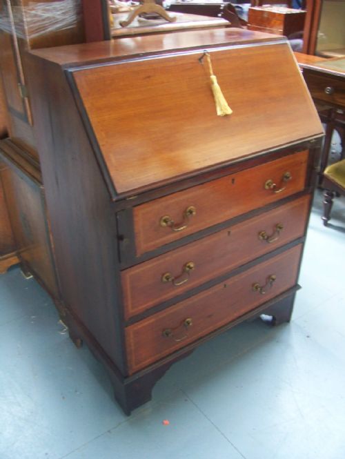 Edwardian Mahogany Bureau