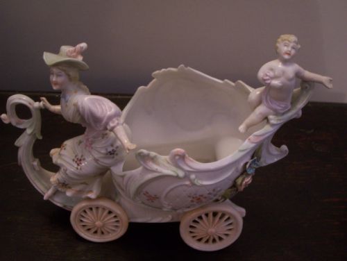 PAIR C19TH CHARIOT VASES - ADDITIONAL PHOTO 4