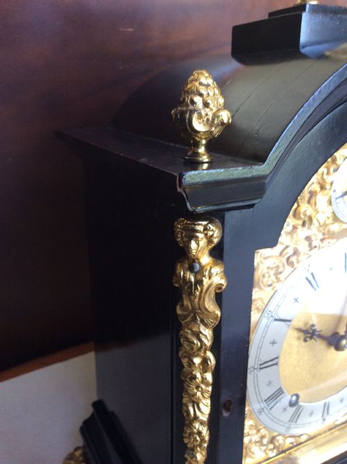 fig 1. Quarter Striking 19th C. Bracket/Mantel/Mantle Clock - in honour of “Vulliamy”  who were Suppliers to the Crown
