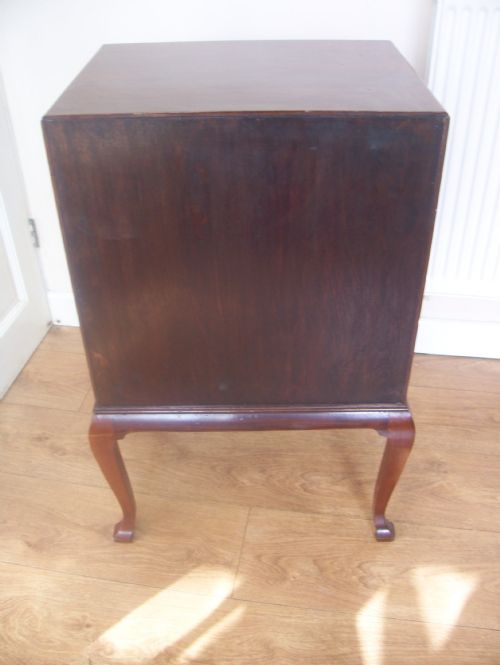 JAS SHOOLBRED MAHOGANY SHEET MUSIC FILING CABINET - ADDITIONAL PHOTO 10