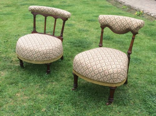 VICTORIAN BEDROOM CHAIR - ADDITIONAL PHOTO 8