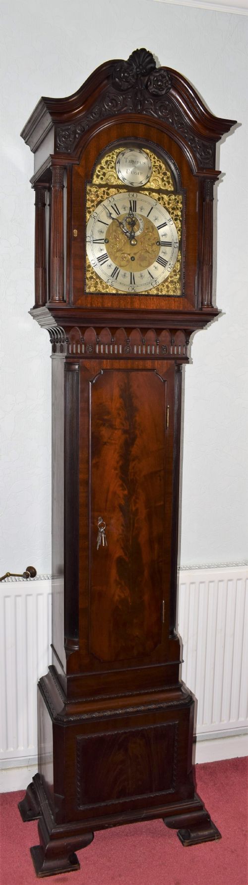 Winterhalder Deadbeat Regulator with Maintaining Power Triple Weight Westminster Chiming Musical Grandfather 8 Day Longcase Clock