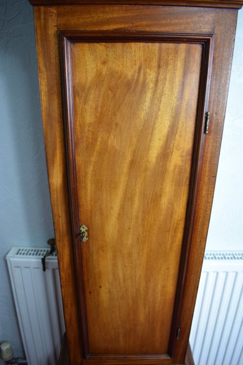 fig 1. Public Building Regulator Type Mahogany Longcase Grandfather Clock - Simon Levin - Georgian