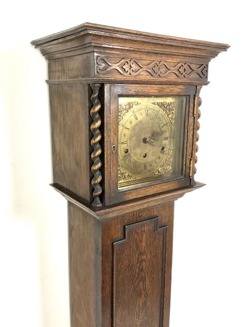 Small Grandfather / Grandmother Musical Chiming Longcase Clock