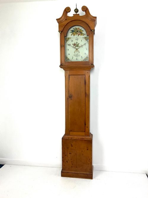Regency Period Box of Launceston Grandfather Longcase Clock