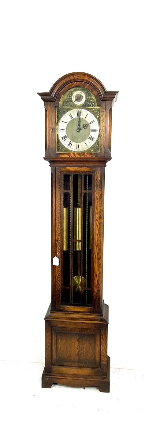 74in Triple Tune Musical Chiming Grandfather Longcase Clock