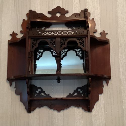Mahogany Wall Shelves