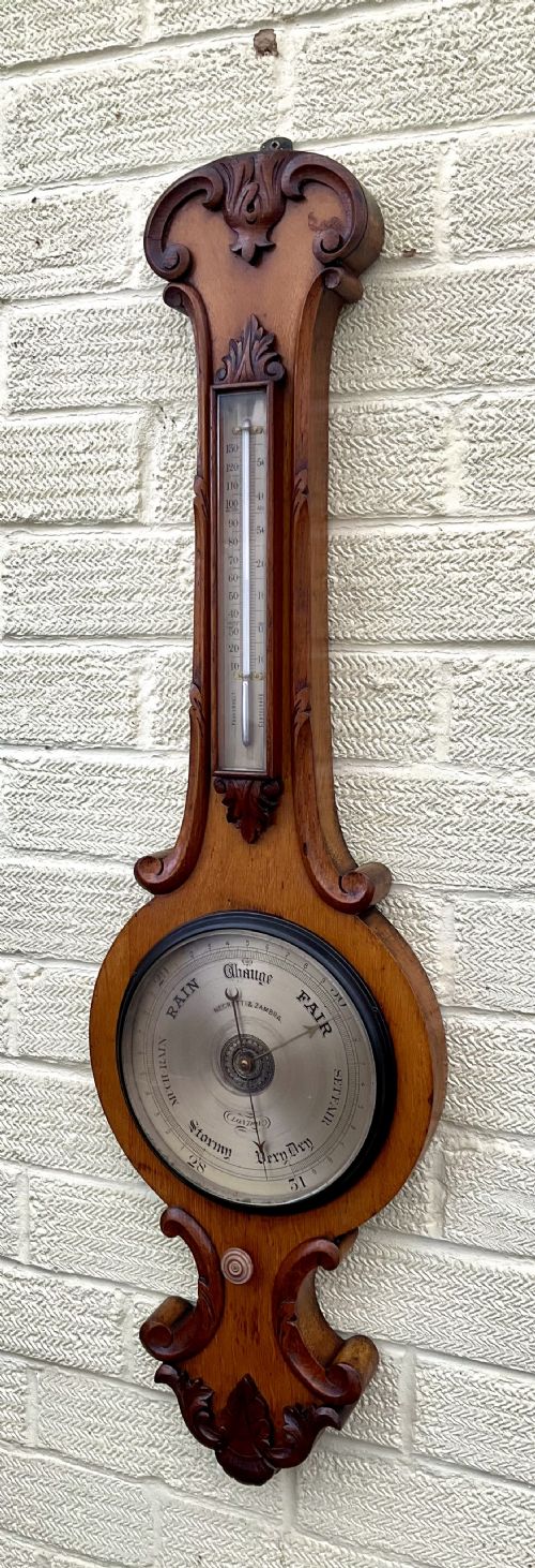 NEGRETTI ZAMBRA MERCURIAL BAROMETER - ADDITIONAL PHOTO 5