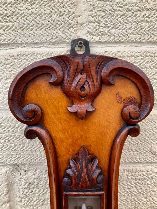 NEGRETTI ZAMBRA MERCURIAL BAROMETER - ADDITIONAL PHOTO 6
