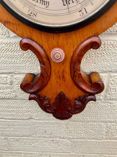 NEGRETTI ZAMBRA MERCURIAL BAROMETER - ADDITIONAL PHOTO 7