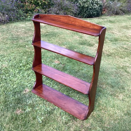Victorian Mahogany Hanging Wall Shelves