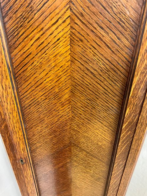 fig 1. Quarter Chiming Grandmother Longcase Clock 75in high