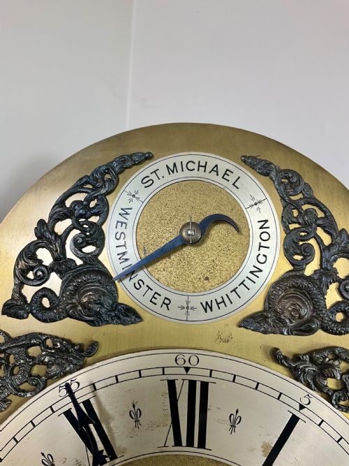 fig 3. Quarter Chiming Grandmother Longcase Clock 75in high