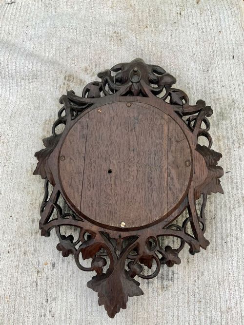 BLACK FOREST ANEROID BAROMETER CERAMIC DIAL 19TH CENTURY - ADDITIONAL PHOTO 10