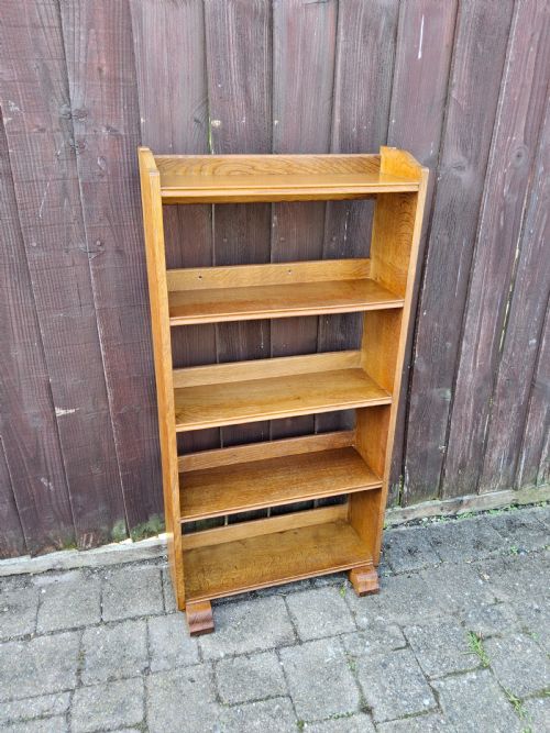 Oak Open Bookcase