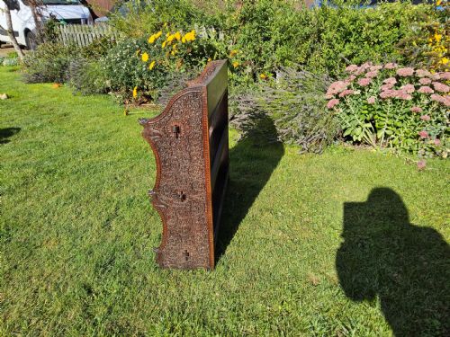 ANGLO INDIAN ROSEWOOD CARVED SHELVES - ADDITIONAL PHOTO 10