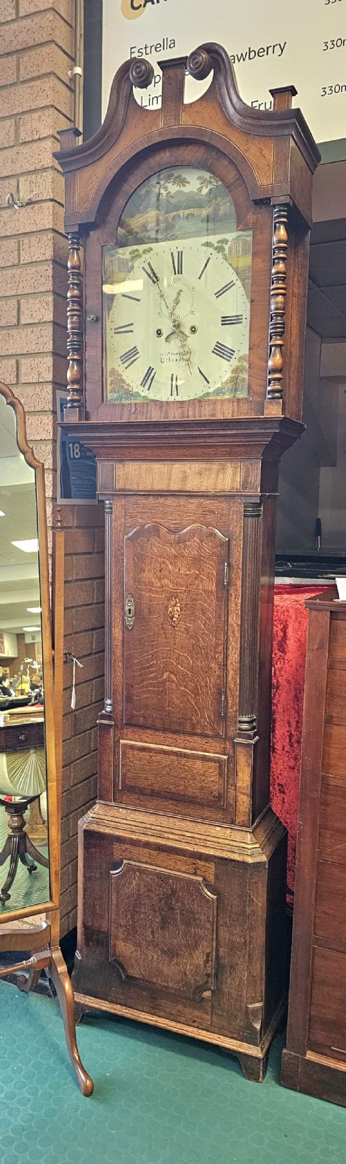Richards Uttoxeter Georgian Longcase Clock