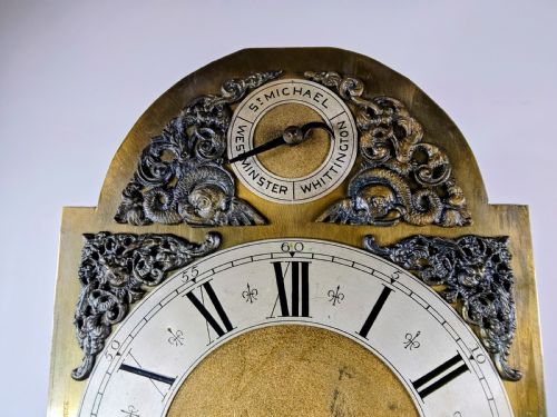 SMALL GRANDFATHER MAHOGANY LONGCASE CLOCK QUARTER CHIMING - ADDITIONAL PHOTO 7
