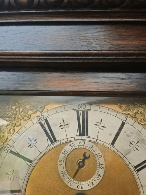 REGULATOR LONGCASE CLOCK MAPLE LONDON GJ MOVEMENT - ADDITIONAL PHOTO 6