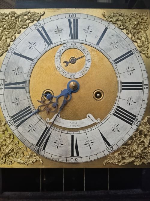 REGULATOR LONGCASE CLOCK MAPLE LONDON GJ MOVEMENT - ADDITIONAL PHOTO 8