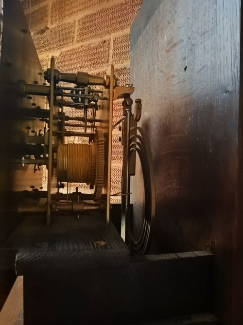 REGULATOR LONGCASE CLOCK MAPLE LONDON GJ MOVEMENT - ADDITIONAL PHOTO 15