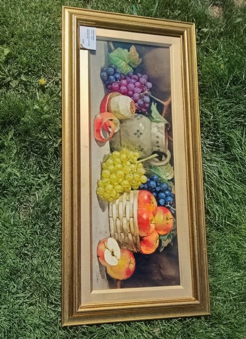ARTHUR DUDLEY AKA AMY BARBARO FINE STILL LIFE WATERCOLOUR - ADDITIONAL PHOTO 3