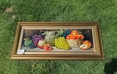 ARTHUR DUDLEY AKA AMY BARBARO FINE STILL LIFE WATERCOLOUR - ADDITIONAL PHOTO 4