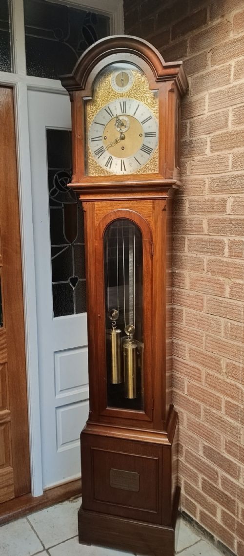 ELLIOTT 8 BELL MUSICAL REGULATOR LONGCASE CLOCK
