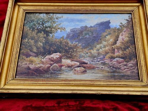 19th C. Royal Academy Artist - A. Mitchell Watercolour