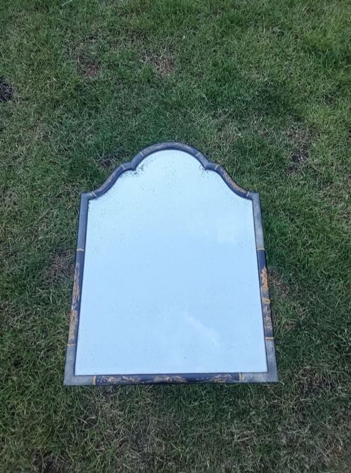19th Century Chinoiserie Mirror - Original Bevelled Glass