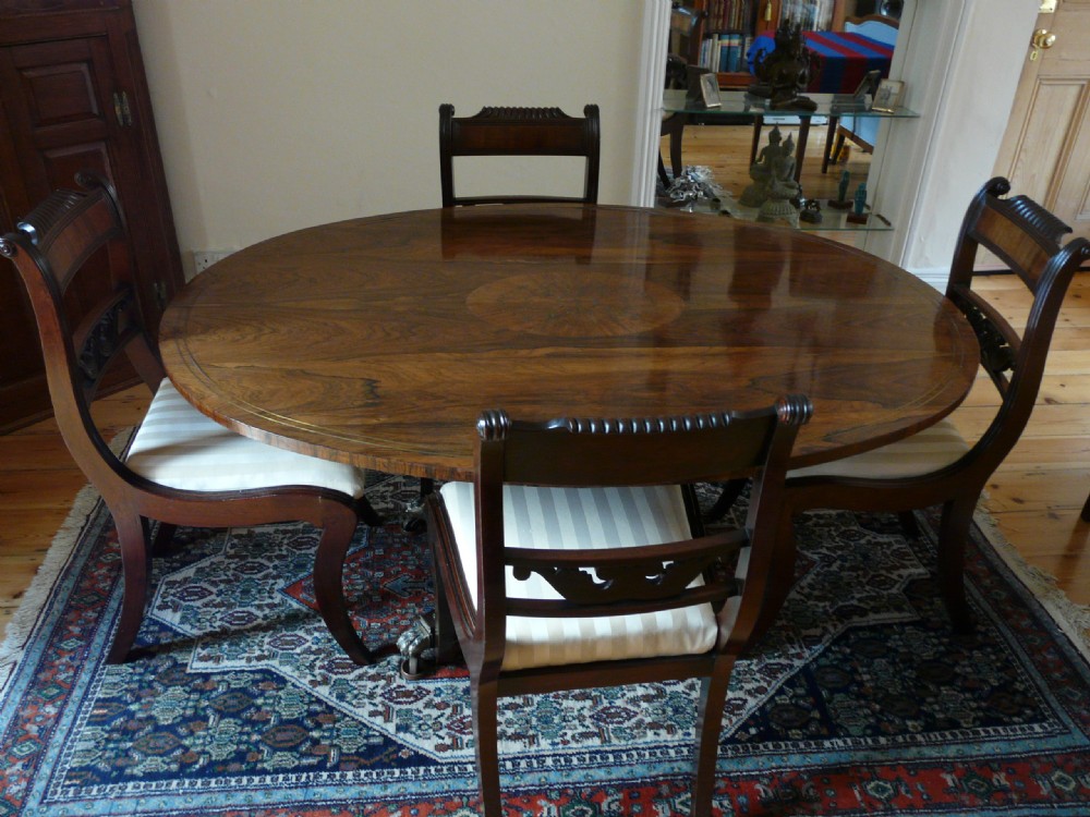 REGENCY ROSEWOOD TABLE