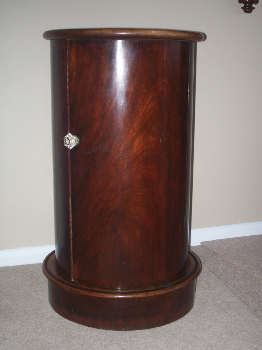 VICTORIAN MAHOGANY PEDESTAL CUPBOARD