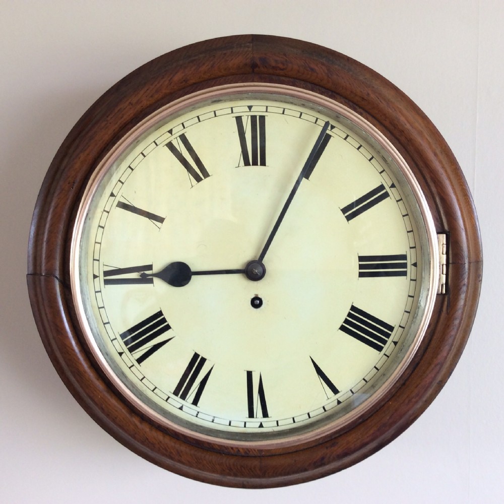 Winterhalder & Hoffmeier Fusee Dial Clock Circa 1850-70