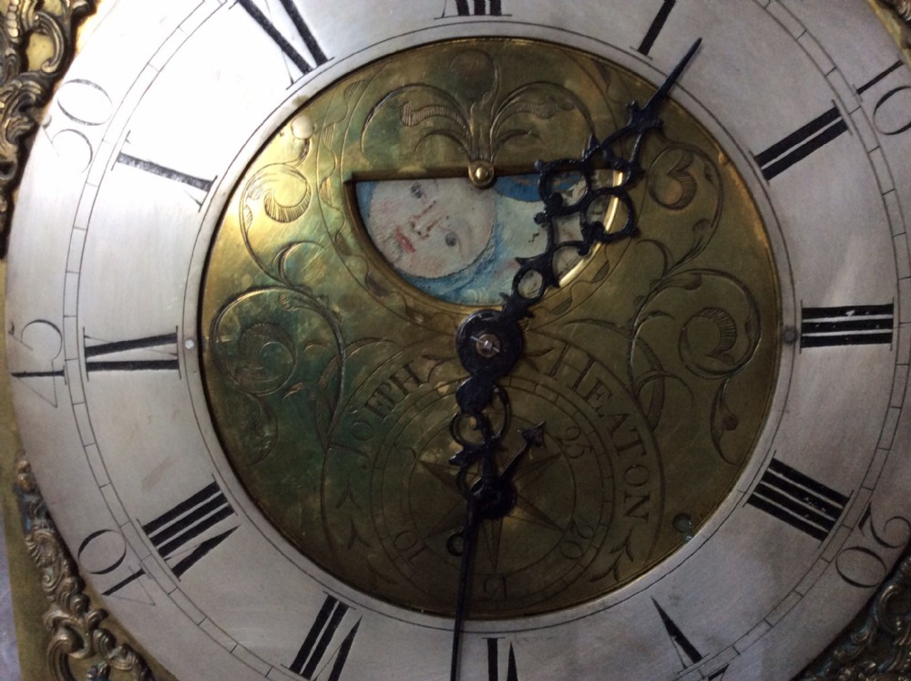 Pre 1801 Georgian Longcase with Axe Moon Phase