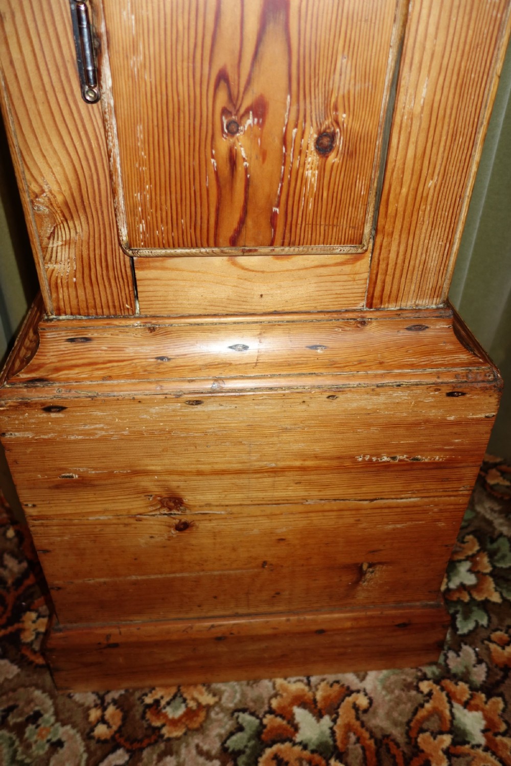 Cottage Pine Late 18th Century Georgian (George III) Grandmother or Grandfather Longcase Clock by John Reynolds - UK Delivery & Set Up Available  View VIII