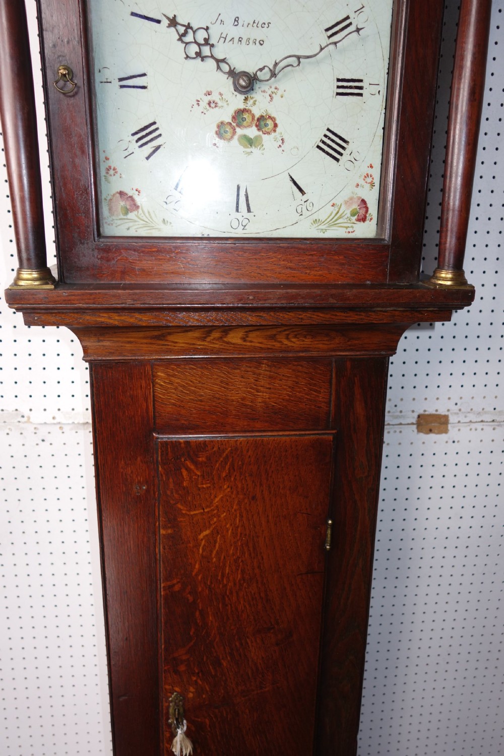 Late 18th Century (George III) Oak Grandfather Georgian Longcase Clock - John Birtles of Market Harborough View III