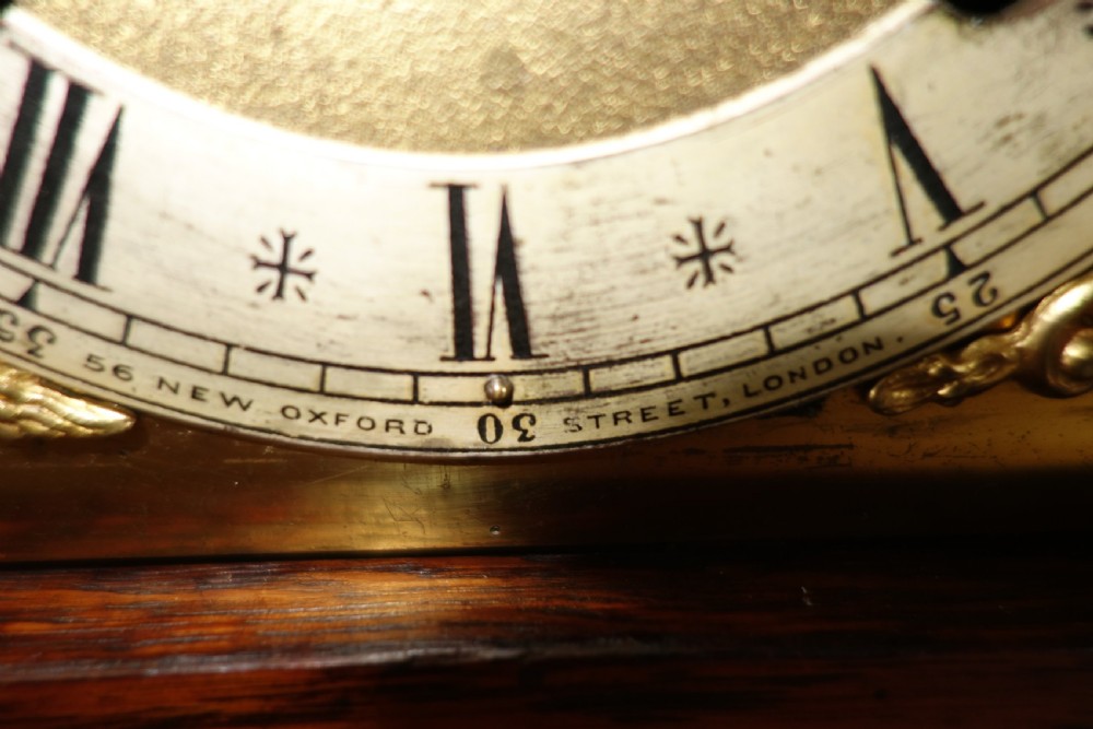 Petit 19th Century Bracket or Mantel Clock by Camerer Kuss & Co. (later to become Camerer Cuss & Co) with a Quality 8 Day WH Sch Striking Clock View V