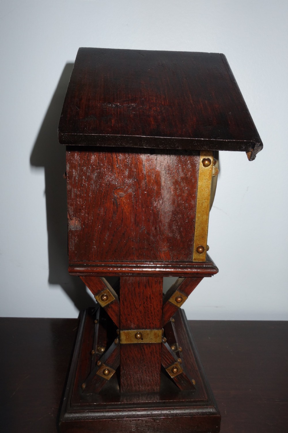 Swinging Maiden Pendulum Automaton Black Forest Junghans  Mantel Wooden Chalet Clock - Late 19th/Early 20th Century View X